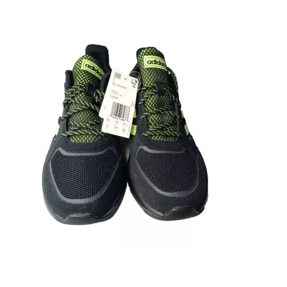 adidas 90s Valasion Shoes Men\'\'s Size 9 Sneakers Black Hi-Res Yellow EG5639 main image 9